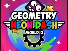 Geometría Neon Dash Mundo Dos